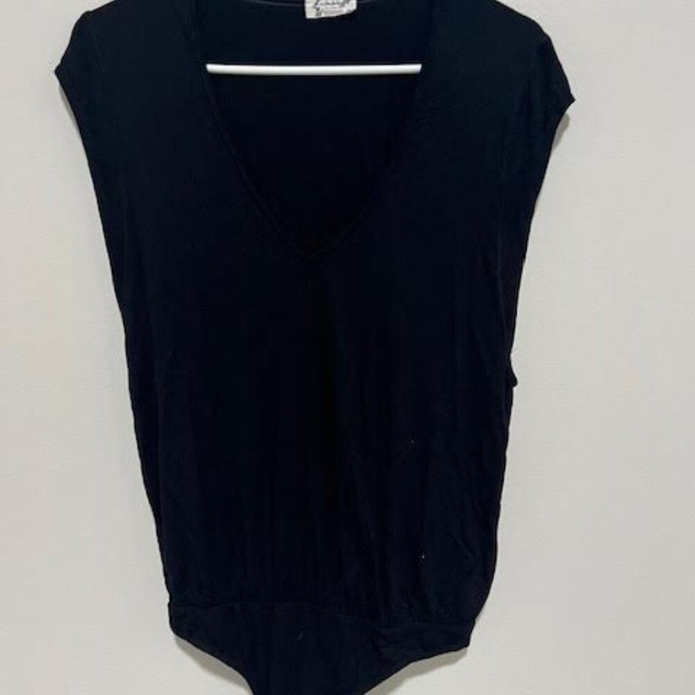 Free People V-Neck Body Suit
